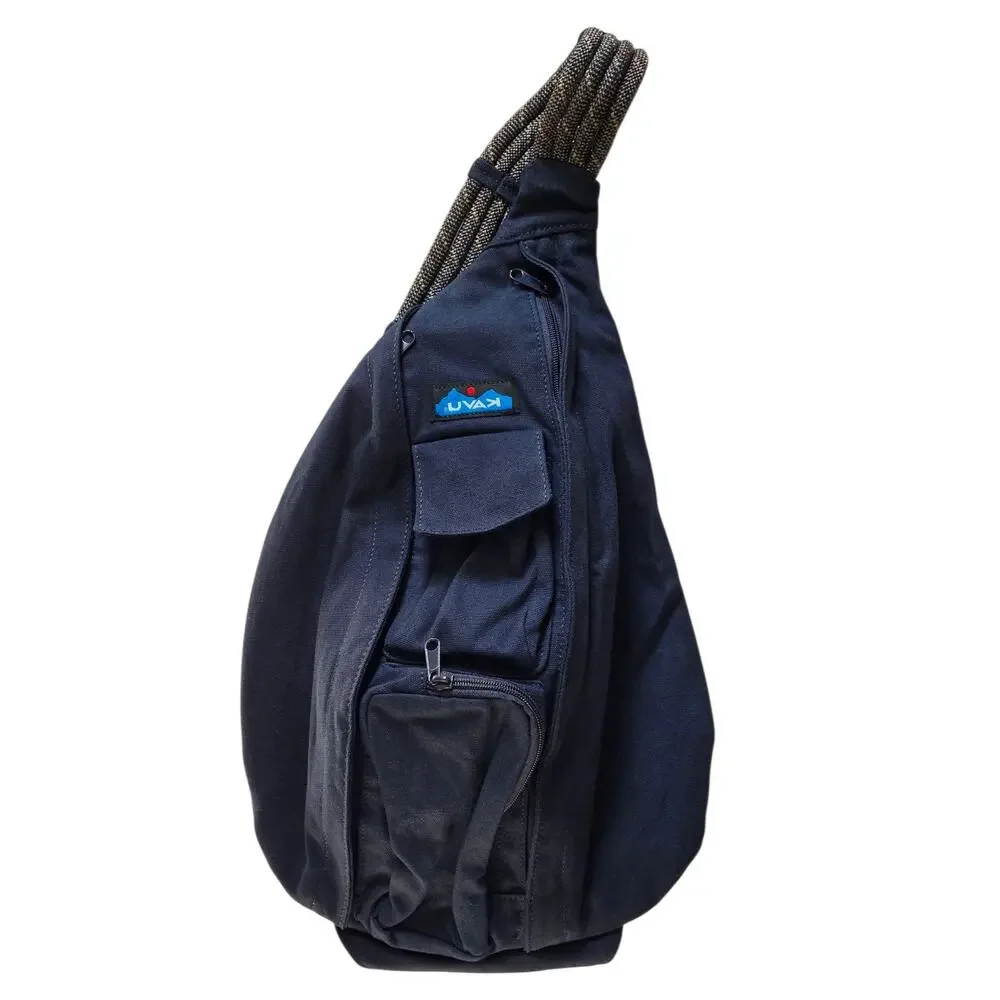 KAVU Original‎ Rope Bag, Navy Blue